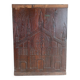 Large sculpted panel façade cathedral Pavia