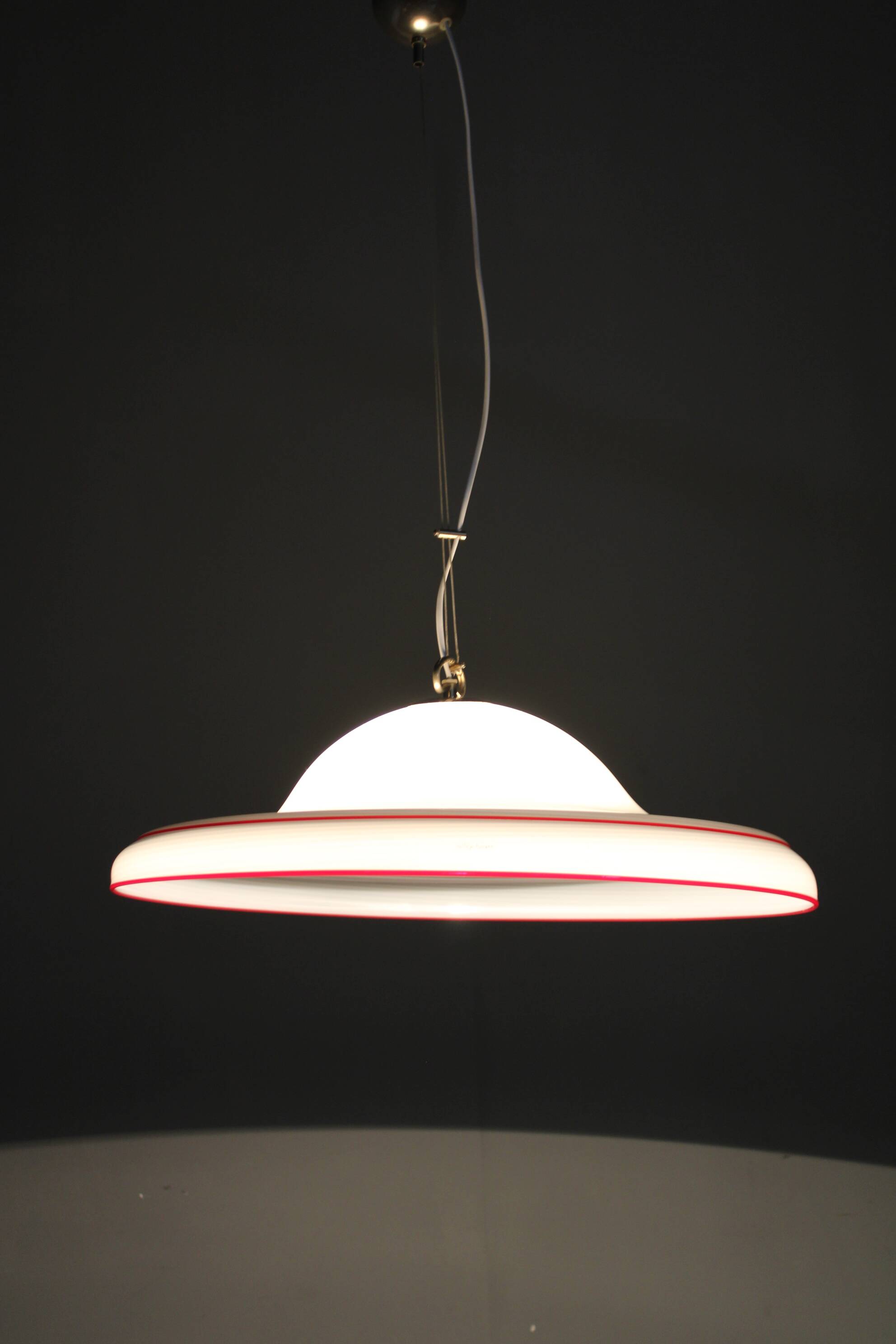 Murano glass pendant light, Italy, 1970s
