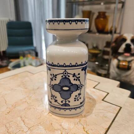 Porcelain vase Lichte Echt Cobalt - RDA