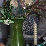 Vintage ceramic diabolo vase from the 1950s