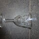 16 drinks wine, Tulip, glass shape transparent reasons silkscreens blueberries vintage 1950