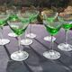8 crystal aperitif glasses