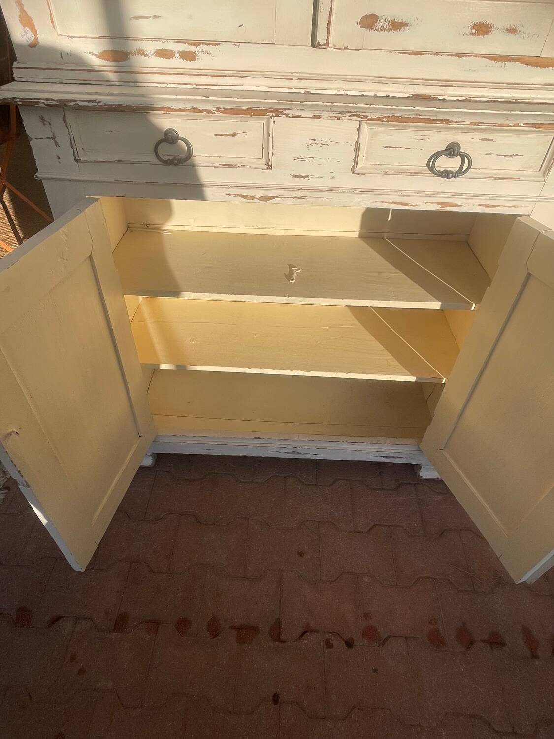 Restored buffet with 2 bodies
