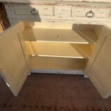 Restored buffet with 2 bodies