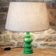 Saint Clément glazed ceramic lamp base