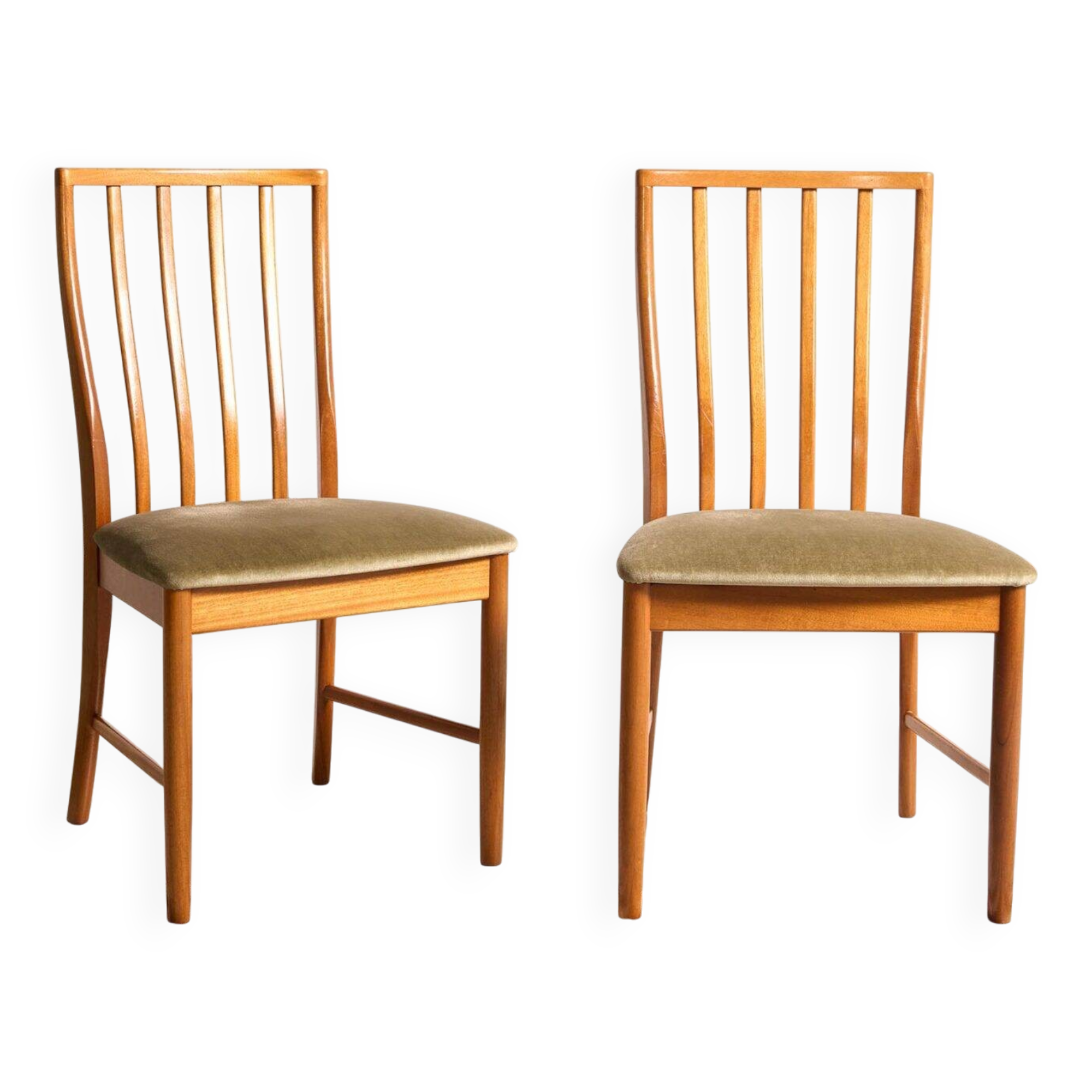 Paire de chaises MCintosh vintage, style scandinave
