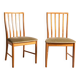 Paire de chaises MCintosh vintage, style scandinave