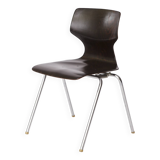 1 sur 12 Chaise Flötotto Pagwood – Classique du design allemand, années 1970, chrome et contreplaqué