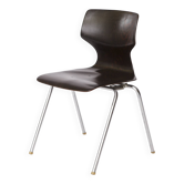 1 of 12 Flötotto Pagwood Chair – German Design Classic, 1970s, Chrome & Ply