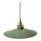 Workshop suspension in enamelled sheet metal