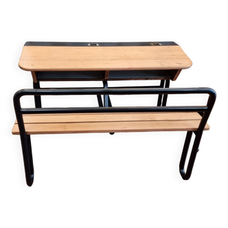 Double school desk