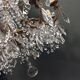 Antique XXL bronze chandelier 15 candles