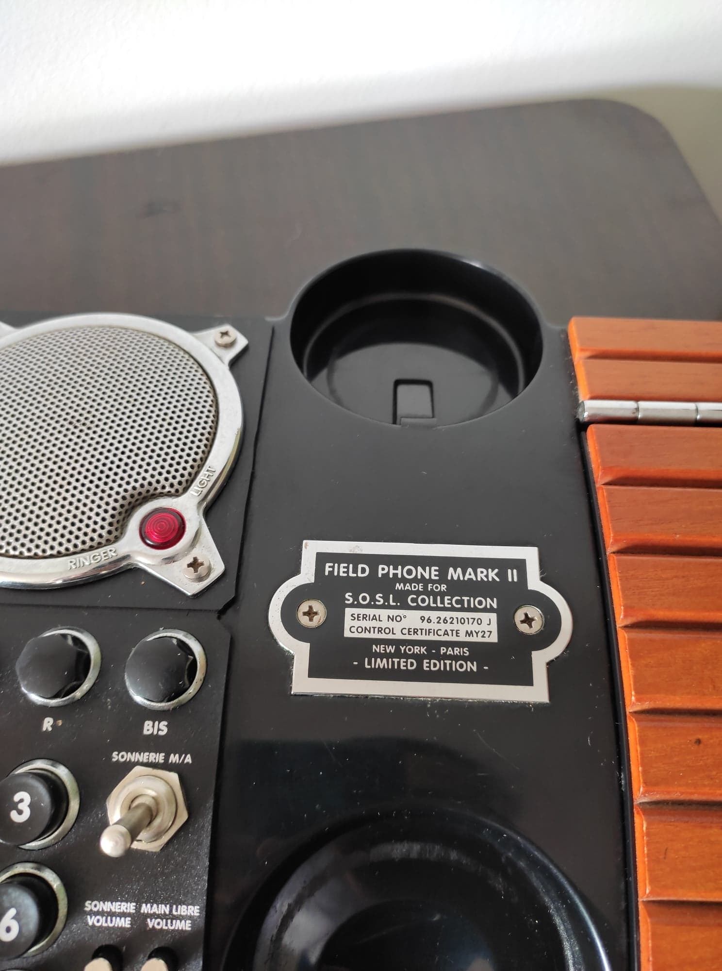 Vintage phone "Spirit of St. Louis" S.O.S.L . MARK II