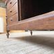 Drapery oak counter 1900