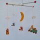 Vintage wooden children's mobile