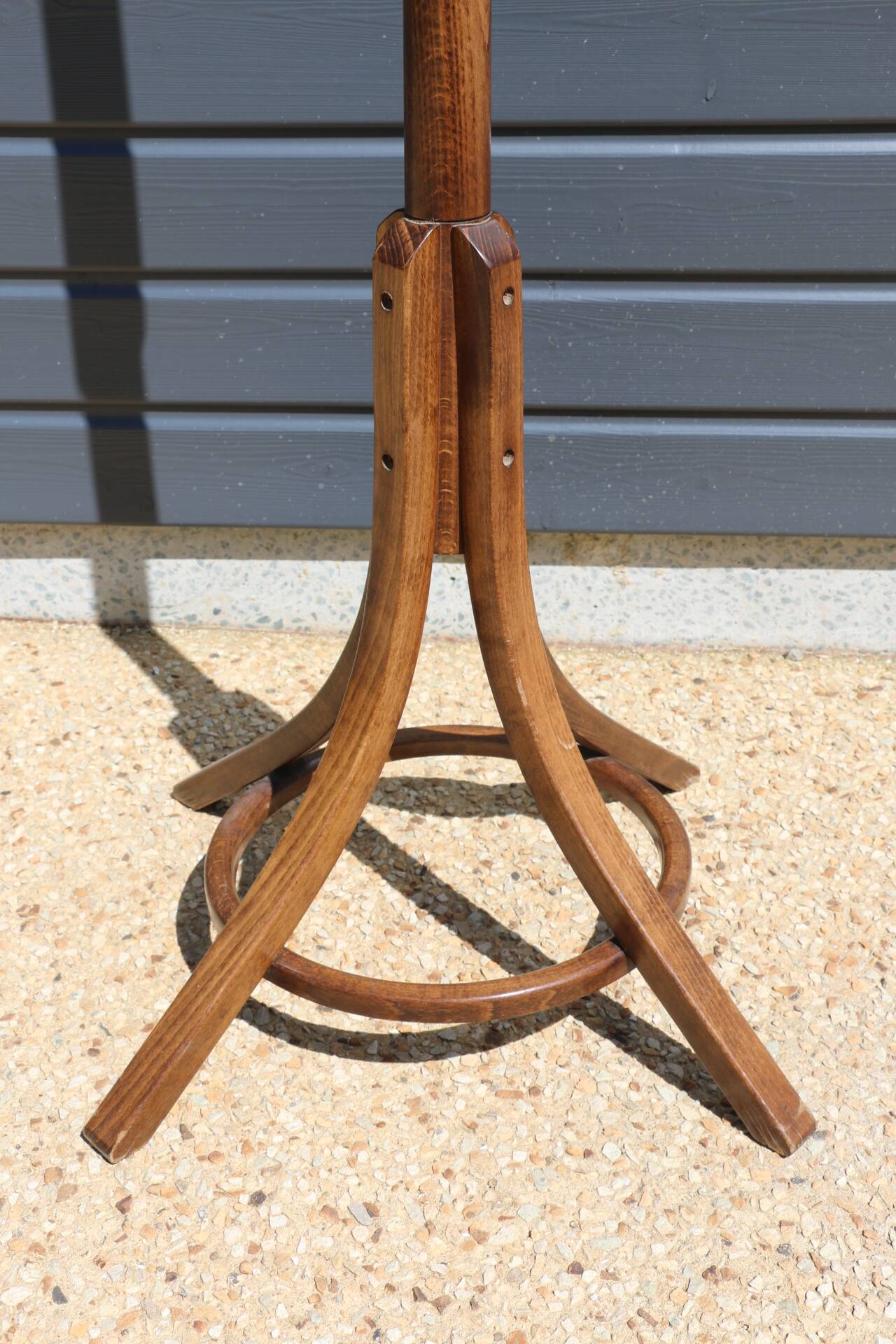 Baumann parrot coat rack simple dark beech