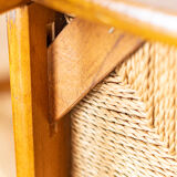 Series of six Scandinavian chairs