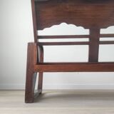 Burmese teak bench