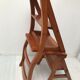 Vintage library stepladder chair