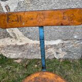 Three industrial workshop stools from the 50s/60s