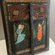 Wooden painted mirror