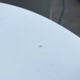 Outdoor metal table series Tio minimalist by Chris Martin for Massproductions, Finland.