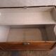 Wooden storage trunk