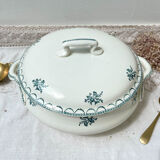 Soup Pot Green Iron Land St Amand, XIXth