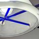 Italian designer pendant lamp with murano glass