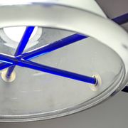 Lampe à suspension design italien en verre de Murano