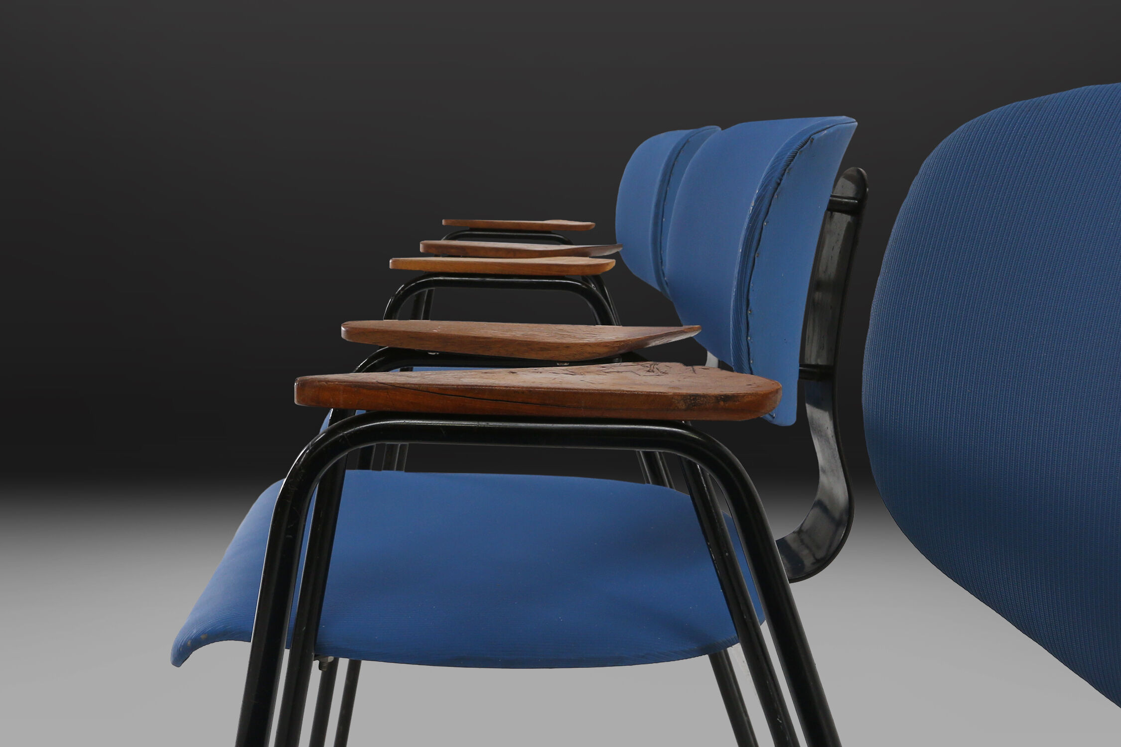 6 chairs by Willy Van der Meeren 1950's