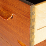 Danish vintage retro commodus Poul Volther FDB in teak 60s