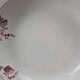 Shallow round plate Saint-Amand model Marcel