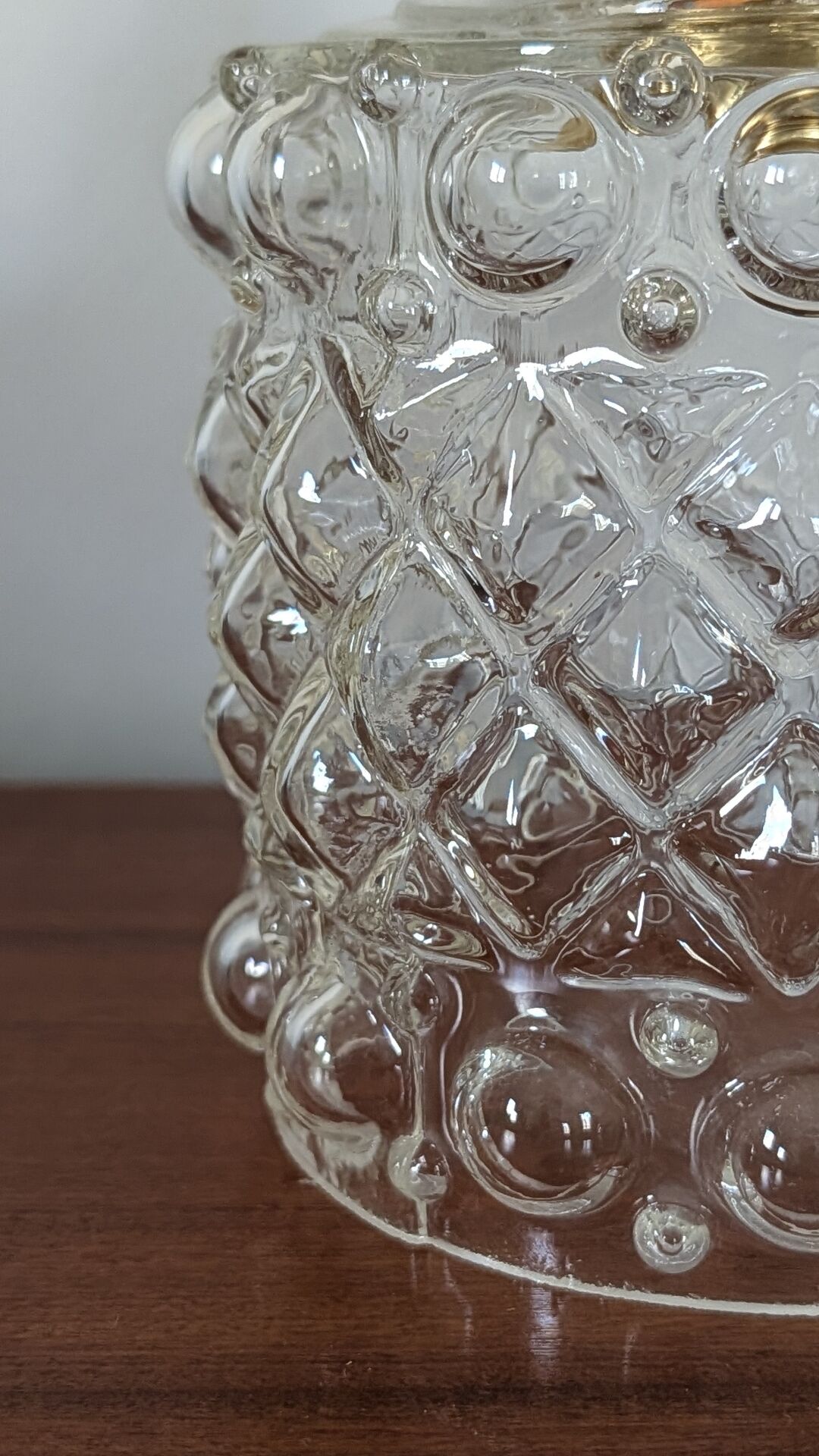 Moulded glass suspension "Bubble"