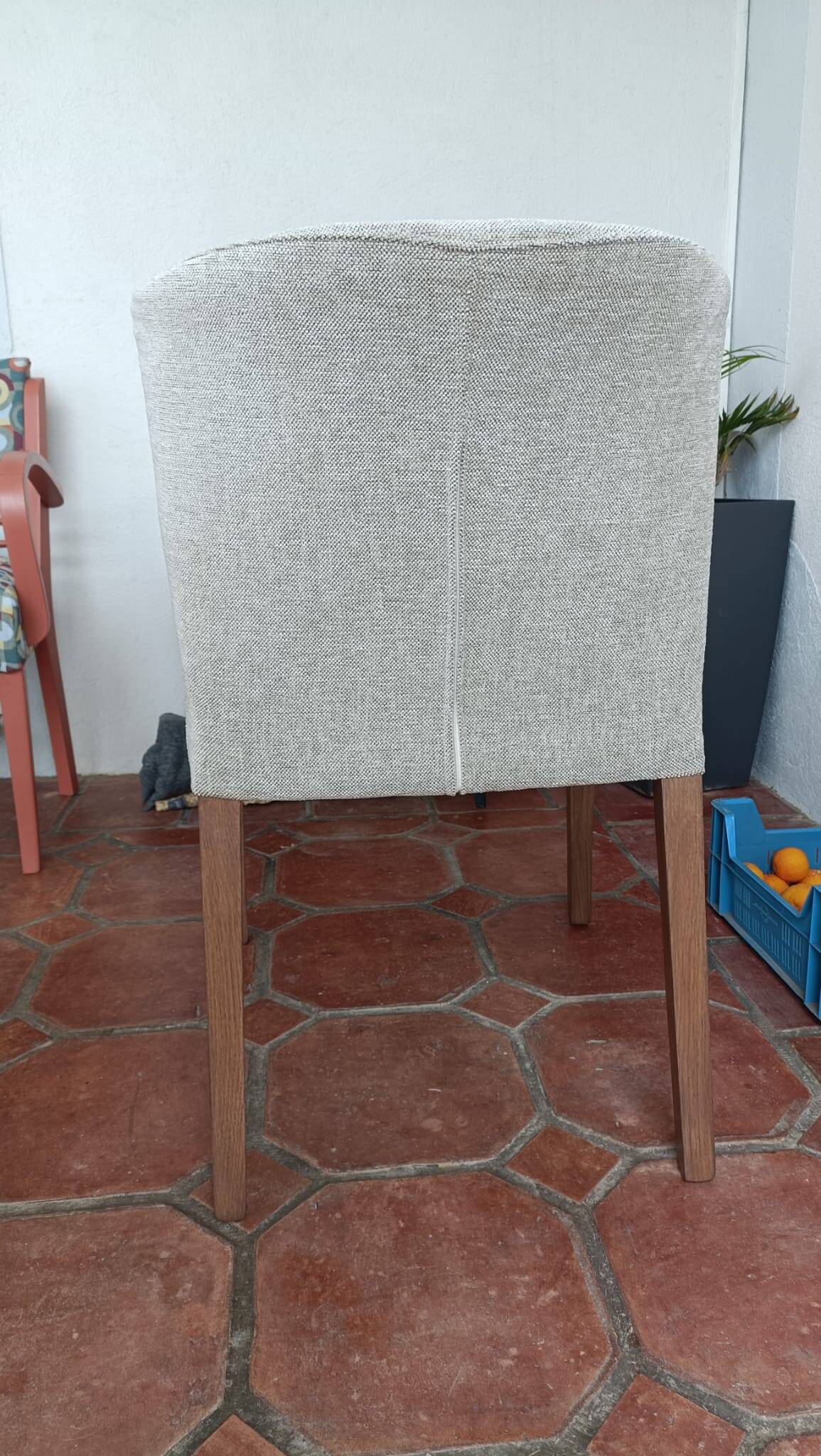 4 Valentina model chairs by Habitat, renovated