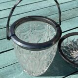 Ice bucket and plate