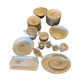 Superb Table Service Gien France – Model "Chevreuse" – 79 pieces