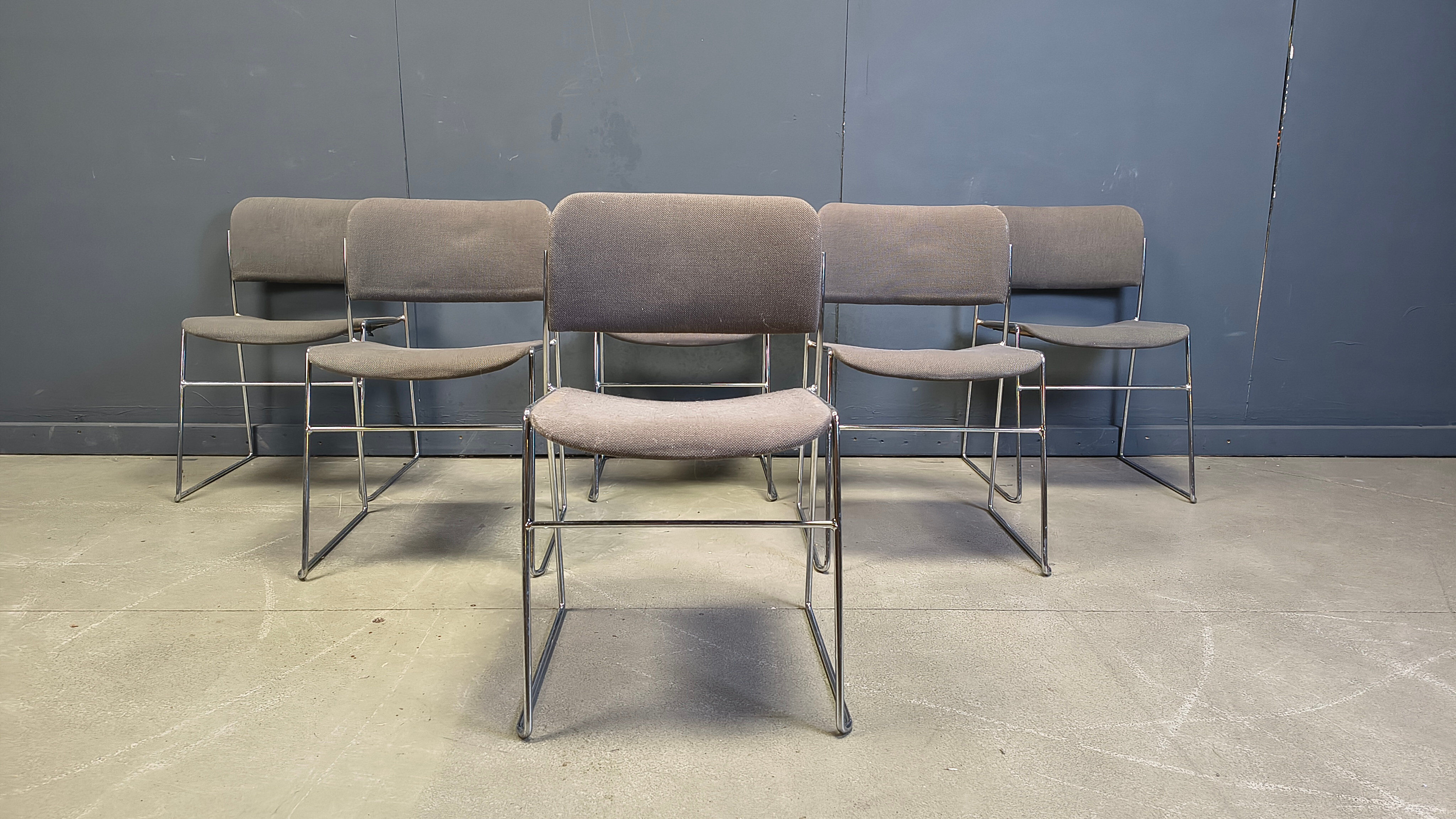 40/4 chairs by David Rowland for Seid International, 1970s
