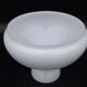 French Vintage White Opaque Glass Lantern Style Replacement Shade 0186
