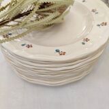 Digoin & Sarreguemines soup plate, Arromanches model