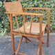 Fauteuil metteur en scène pliant vintage