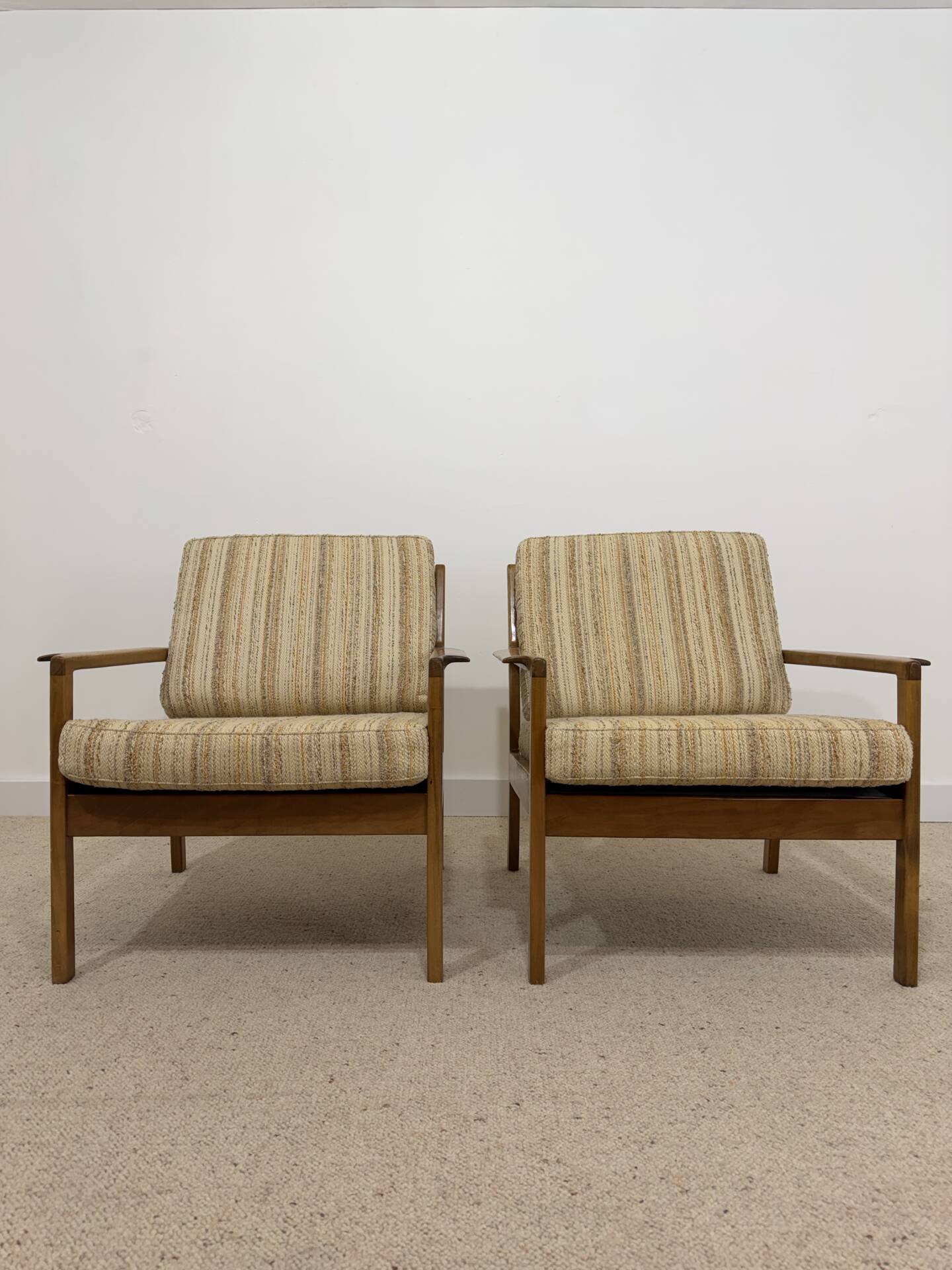 Pair of vintage armchairs