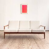 Canapé 3 places Arne Vodder modèle FD164 pour France & Son, Danemark