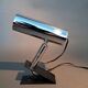 Modernist chrome adjustable clamp spotlight 1960/70.