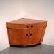 Bar cabinet in light wood attributed to Paolo Buffa, 1940s