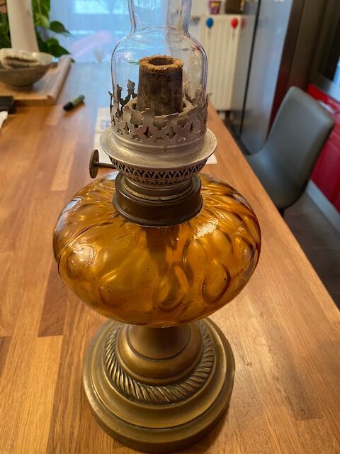 Old oil lamp