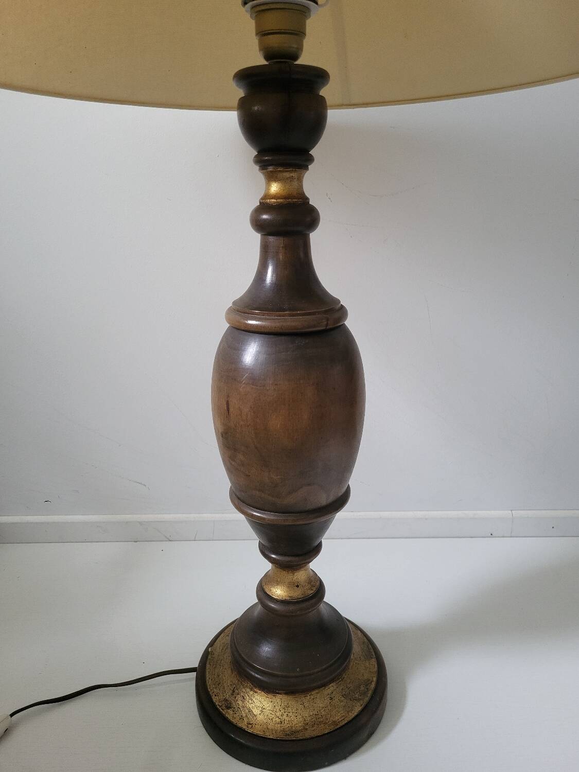 Floor lamp - 90cm - Cream lampshade