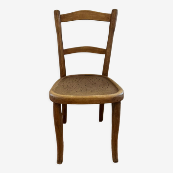 Chaise d’enfant vintage en bois
