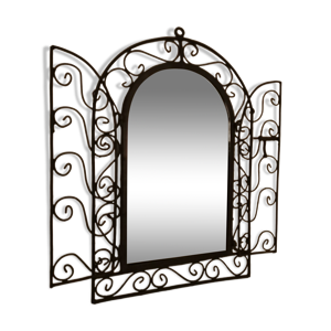 miroir dans un cadre - fer