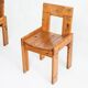 Vintage table and chairs designed by Silvio Coppola for Fratelli Montina.